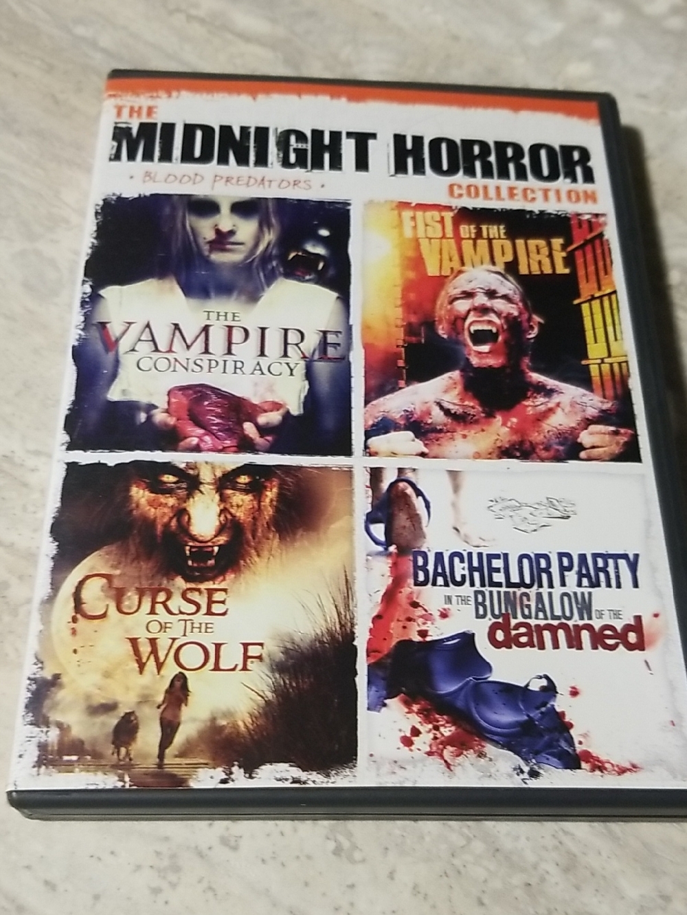 The Midnight Horror Collection Dvd